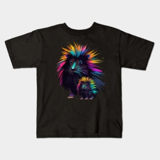 Porcupine Fathers Day Kids T-Shirt